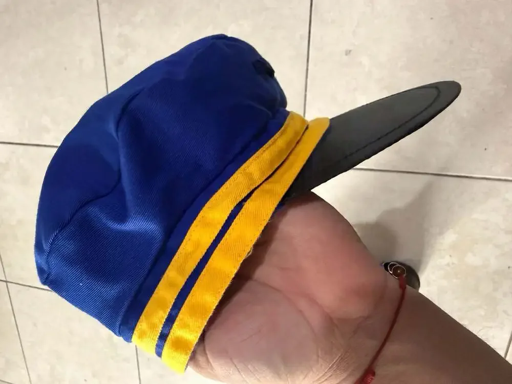 Vintage Cub Scouts Official Uniform Cap Blue and Gold